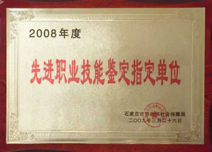 金博瑞荣誉证书一